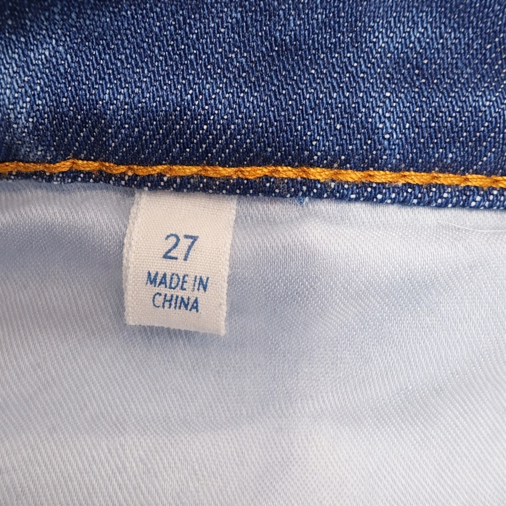 Faherty Light Blue Wide-Leg Jeans - Picture 15 of 16